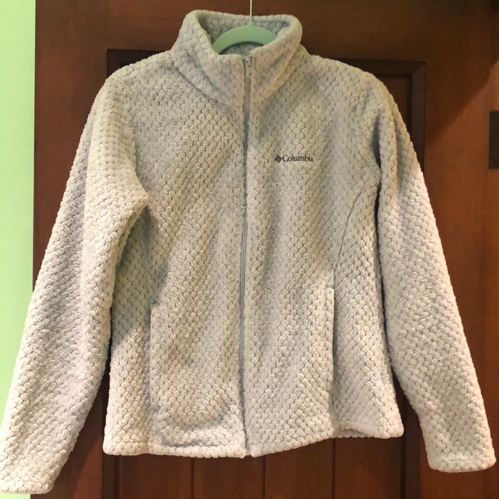 Columbia Patterned Fleece Jacket - image 1